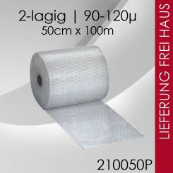 Luftpolsterfolie 50cm x 100m - Premium 