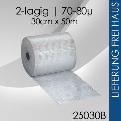 Luftpolsterfolie - 30cm x 50m - Business 