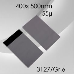 100x LeoBag Folienversandtaschen Gr. 6 - 400x 500mm 