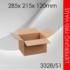 1.750x Faltkarton S1 - 285x 215x 120mm 