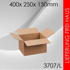 100x Faltkarton L - 400x 250x 150mm 