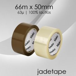 Meko JadeTape LAUTLOS: Ab 6 Rollen 36 Rollen braun