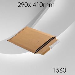 100x Wellpappversandtasche 1560 - 290x 410mm 