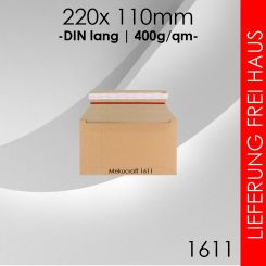 3.000 Mekocraft 1611 DIN lang - 220x 110mm 