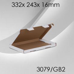 100x Großbriefkarton Gr. 2 - 332x 243x 16mm 