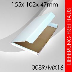 450x Maxibriefkarton Gr. 16 - 155x 102x 47mm 