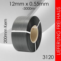 PP-Umreifungsband 12mm schwarz 