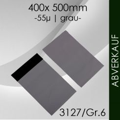 1.500x LeoBag Folienversandtaschen Gr. 6 - 400x 500mm 