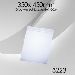 Druckverschlussbeutel 350x 450mm 50µ 1.000 Stück
