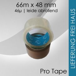144x Piscadera ProTape Klebeband 46µ leise 