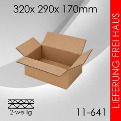 Faltkarton 2-wellig - 320x 290x 170mm 