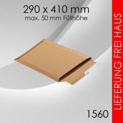 3.000x Wellpappversandtasche 1560 - 290x 410mm 