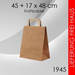 Papiertragetaschen braun 45 x 48cm 