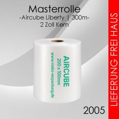 4 Rollen 300m HDPE-Luftpolsterkissen 10x 20cm 