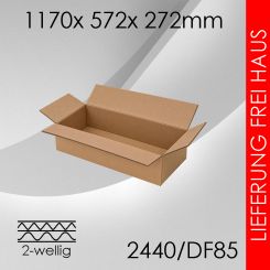 Faltkarton 2-wellig DF85 - 1170x 572x 272mm 