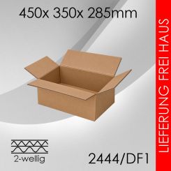 Faltkarton 2-wellig DF1 - 450x 350x 285mm 