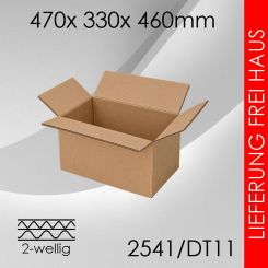 Faltkarton 2-wellig DT11 - 470x 330x 460mm 
