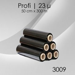 1x Handstretchfolie Profi 23µ schwarz 
