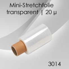 6x Mini-Stretchfolie transparent 20µ 