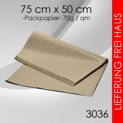 Packpapier Bogenware 75x 50cm 