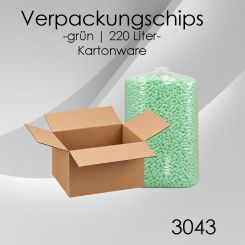 6x 220L Bio-Verpackungschips Meko Fill - Frei Haus 
