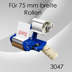 Profi Handabroller für Klebebänder bis 75mm 