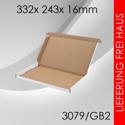 250x Großbriefkarton Gr. 2 - 332x 243x 16mm 