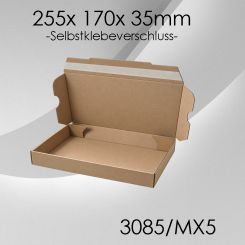 400x Maxibrief Gr. 5 - 255x 170x 35mm - selbstklebend 