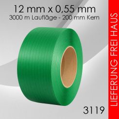PP-Umreifungsband 12mm grün 