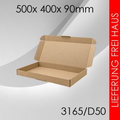 Faltschachtel D50 - 500x 400x 90mm 240 Stück