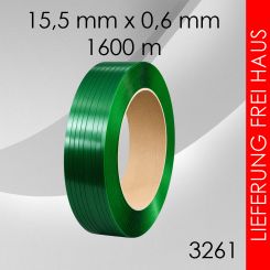 PET-Umreifungsband 15,5mm - 0,6mm Stärke 