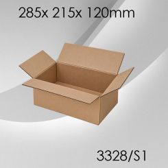 50x Faltkarton S1 - 285x 215x 120mm 