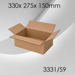 50x Faltkarton S9 - 330x 275x 150mm 