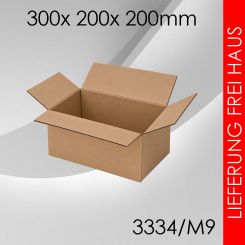 150x Faltkarton M9 - 300x 200x 200mm 