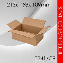 275x Faltkarton C9 - 213x 153x 109mm 