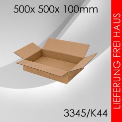 Faltkarton K44 - 500x 500x 100mm 50 Stück