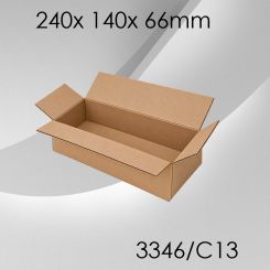 50x Faltkarton C13 - 240x 140x 66mm 