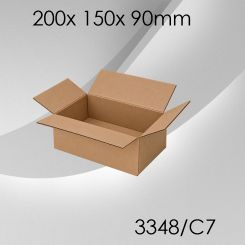 50x Faltkarton C7 - 200x 150x 90mm 