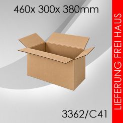 Faltkarton C41 - 460x 300x 380mm 50 Stück