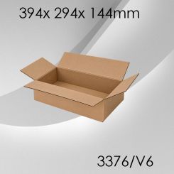 50x Faltkarton V6 - 394x 294x 144mm 