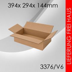 1.400x Faltkarton V6 - 394x 294x 144mm 