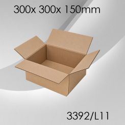 50x Faltkarton L11 - 300x 300x 150mm 