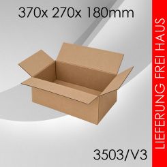 Faltkarton V3 - 370x 270x 180mm 100 Stück