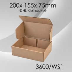 150x DHL Kleinpaket WS1 - 200x 155x 75mm 