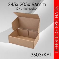 400x DHL Kleinpaket KP1 - 160x 113x 77mm 