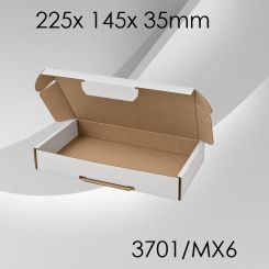 100x Maxibrief Gr. 6 - 225x 145x 35mm - weiß 