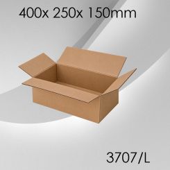50x Faltkarton L - 400x 250x 150mm 
