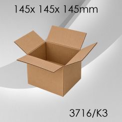 60x Faltkarton K3 - 145x 145x 145mm 