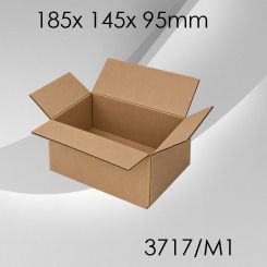 50x Faltkarton M1 - 185x 145x 95mm 