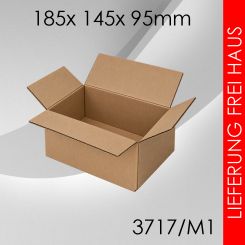 4.200x Faltkarton M1 - 185x 145x 95mm 